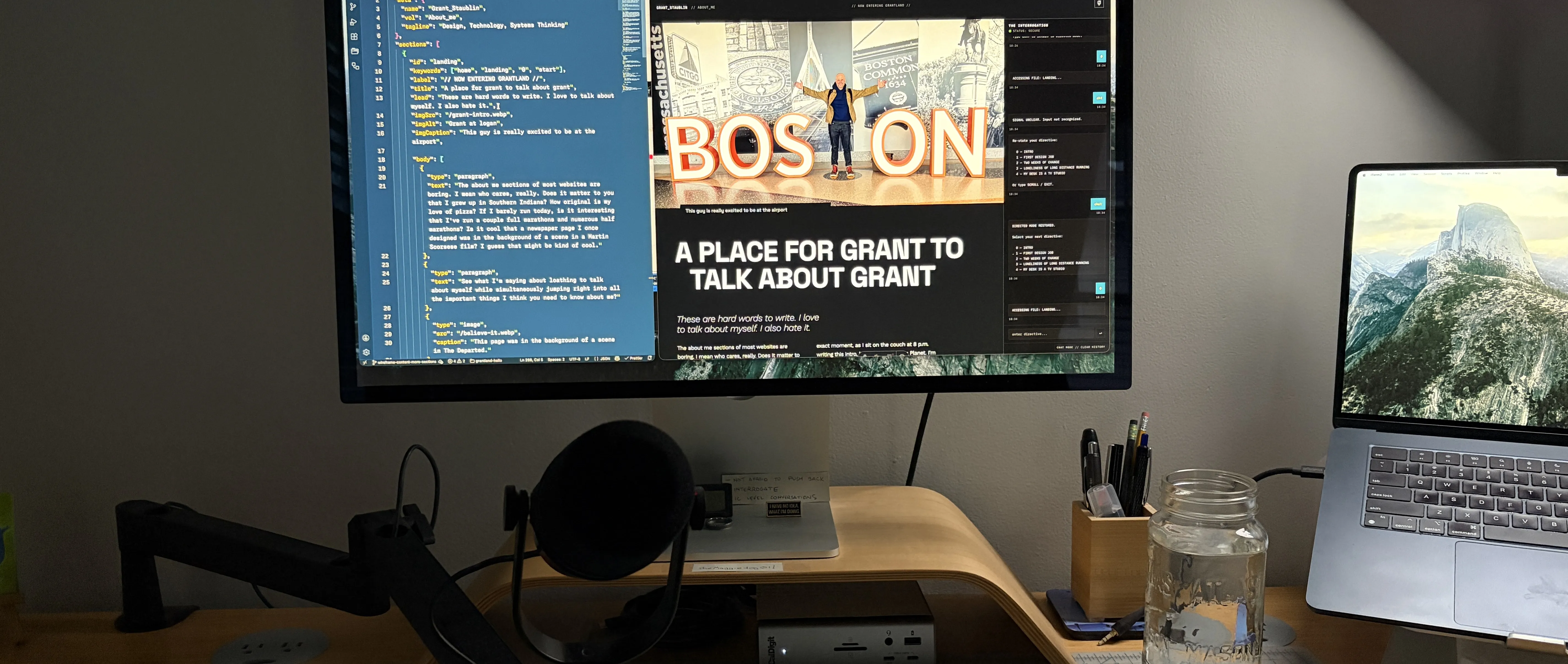 Grant's desk